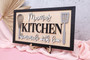 Thoughtful Mother's Day Rustic Wood Sign Mama's Cooking Kitchen Decor 2024