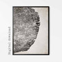 Personalized Tree Ring Canvas Set Of 3 - Modern Neutral Wall Art For Living Room
