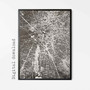 Personalized Tree Ring Canvas Set Of 3 - Modern Neutral Wall Art For Living Room