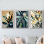 Australian Floral Abstract Botanical Wall Art Canvas Prints For Living Room Or Office