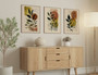 Botanical Wall Art Set For Home Decor - Modern Boho Canvas Prints With Nature Leaves For Housewarming