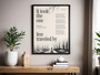 Personalized Poetry Canvas For Book Lovers - Inspirational Decor With Custom Quotes