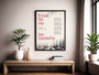 Personalized Poetry Canvas For Book Lovers - Inspirational Decor With Custom Quotes