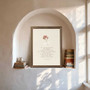 Minimalist Vintage Emily Dickinson Poetry Wall Art For Living Room - Inspirational Canvas Print