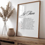 Inspirational Poetry Wall Art Canvas With Self Love Poem - Motivational Quote For Living Room DéCor