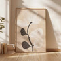 Minimalist Botanical Wall Art Canvas - Modern Abstract Florals For Neutral Home DéCor