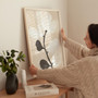 Minimalist Botanical Wall Art Canvas - Modern Abstract Florals For Neutral Home DéCor