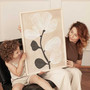 Minimalist Botanical Wall Art Canvas - Modern Abstract Florals For Neutral Home DéCor
