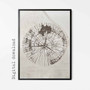 Personalized Tree Ring Canvas Art Set - Modern Nordic Prints For Living Room DéCor