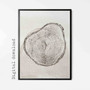 Personalized Tree Ring Canvas Art Set - Modern Nordic Prints For Living Room DéCor