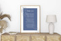 Thoughtful Personalized Poetry Wall Art Canvas For Living Room Decor