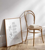 Customizable Poetry Wall Art Canvas - Personalized Quote For Living Room DéCor