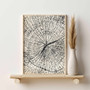 Nature-Inspired Tree Ring Canvas Set - 3 Neutral Prints For Living Room