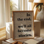 Vintage Poetry Wall Art Canvas - Deep Quote For Bookworms' Room Decor