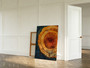 Tree Ring Canvas - Abstract Wall Art For Living Room