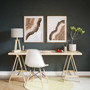 Personalized Tree Ring Canvas Art - Rustic Cabin Decor For Living Room And Bedroom