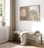 Tree Ring Canvas Set Of 3 - Nordic Japandi Decor For Bedroom And Dining Room