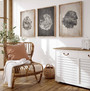 Tree Ring Canvas For Living Room - Nordic Abstract Wall Art DéCor