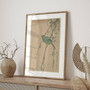 Japanese Vintage Botanical Wall Art Canvas - Asian Floral And Bird DéCor For Living Room