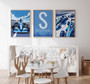 Customizable Boys Racing Car Enthusiast Canvas Art - Blue Formula 1 Design For Nursery Rooms