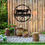 Personalized Animal Farm Sign For Farmers - Cow And Calf Ranch Name Outdoor Decor