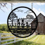 Animal Farm Signs: Personalized Donkey Metal Sign For Rustic Farmhouse DéCor & Farmer Gift