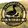 Personalized Metal Duck Farm Animal Sign For Farmhouse Decor