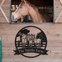 Custom Donkey Farm Sign For Ranch Decor - Personalized Animal Farm Signs For Outdoor