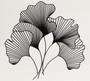 Nature-Inspired Geometric Wall Decor - Metal Flower Art For Living Room Or Office