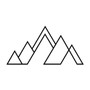 Geometric Mountain Metal Wall Art For Nature Lovers Minimalist Decor