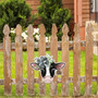 Highland Cow Farm Animal Wood Sign For Indoor Outdoor Porch Wall - Farmhouse Decor Entryway