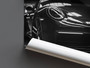 Classic German sports car canvas, timeless black-and-white close-up art, elegant decor accent for garage wall or living room