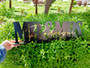 Personalized Mr And Mrs Wall Decor Metal Sign For Wedding Table Centerpiece