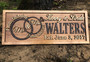 Personalized Mr And Mrs Wall Decor For Weddings - Custom Wood Sign Gift For Couples