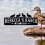 Custom Animal Farmhouse Metal Sign For Ranch And Barn Decor