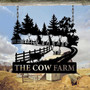 Custom Animal Farm Metal Sign - Farmhouse Decor And Farmer Gift For Ranch Or Farm Gate