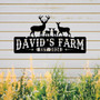 Custom Animal Farmhouse Metal Sign For Ranch And Barn Decor