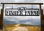 Large Personalized Animal Farm Sign With Animal Figures For Outdoor Decor