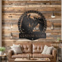 Customized Animal Farm Metal Sign For Him - Ranch Style Father's Day Gift