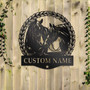 Customized Animal Farm Metal Sign For Him - Ranch Style Father's Day Gift