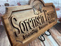 Personalized Animal Farm Wooden Sign For Couple's Anniversary - Custom Ranch Last Name Decor