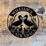 Custom Duck Family Metal Sign For Backyard - Thoughtful Animal Farm Gift
