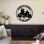 Custom Mr And Mrs Wall Decor For Biker Couples - Unique Motorcycle Rider Anniversary And Wedding Gift