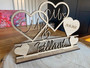 Thoughtful Mr And Mrs Wall Decor - Wedding Wood Sign With Custom Date For Newlywed's Table