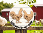 Welcome To Our Coop Rustic Animal Farm Sign - Farmhouse Rooster Hen Door Hanger For Chicken Lovers