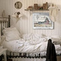 Rustic Windmill Canvas For Farmhouse Charm - Vintage Flag Barn Art For Living Room DéCor