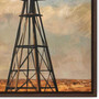 Personalized Windmill Canvas Wall Art - Vintage Farmhouse Decor For Country Style Living Room