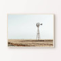 Rustic Texas Windmill Wall Art Canvas For Farmhouse DéCor - Southwest Landscape Print