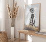 Personalized Southwest Windmill Wall Decor Canvas For Living Room - Rustic Farmhouse Gift