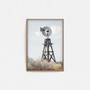 Personalized Southwest Windmill Wall Decor Canvas For Living Room - Rustic Farmhouse Gift